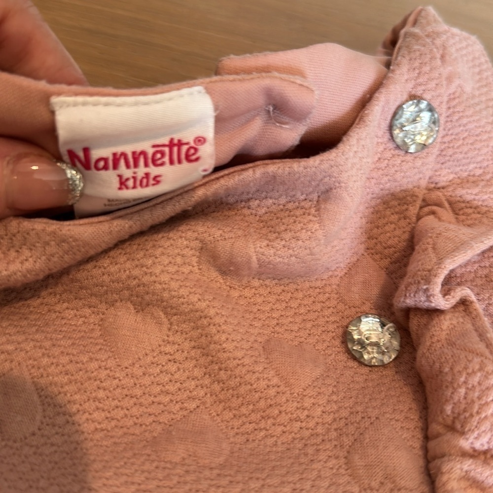 Nanette Kids 3t dress with heart print - Picture 2 of 3